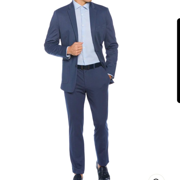 Perry Ellis Slim Fit Stretch Suit